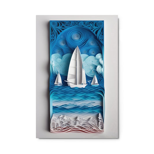 SD07: A Fine Wall Art from the 'Sea & Surf' Collection